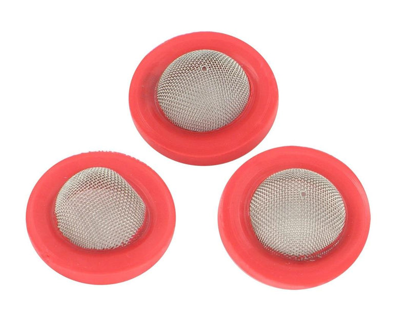 Rondelle avec Filtre pour Tuyau d'Eau Douce – Lot de 3 – Compatible Raccord Femelle Standard