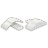 JR Products #49635 Finishing End Cap – 3/4" x 1 7/8"