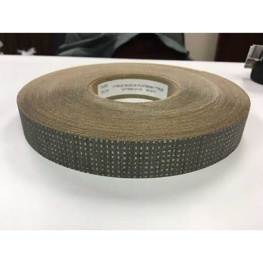 Ruban tapisserie 1'' Muslin Platinum /pied