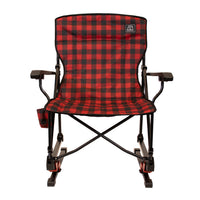 Kuma Spring Bear Chair - Folding, Smooth Rocking, Sturdy Frame, Insulated Cup Holder