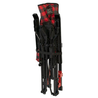 Kuma Spring Bear Chair - Folding, Smooth Rocking, Sturdy Frame, Insulated Cup Holder