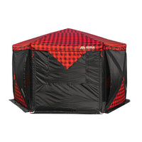Super Bear Den Deluxe Gazebo Kuma – Murs Intégrés, 2 Portes, Montage Rapide, Protection UV50+