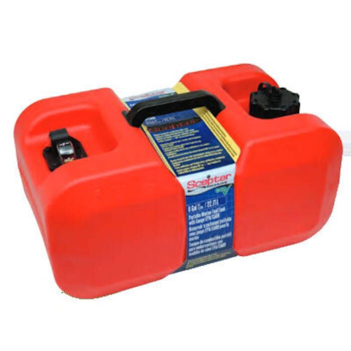 Scepter 6 Gallon Under-Seat Fuel Tank | Compact & Durable Marine Fuel Storage