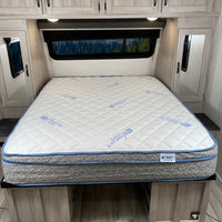 Matelas RV King Short 76"x74.5" Vista III | Le Choix du Campeur – Confort AquaGel & Ressorts Ensachés