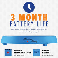 Balance intelligente pour réservoir de propane Flame King - Surveillez les niveaux de gaz avec Bluetooth et application mobile