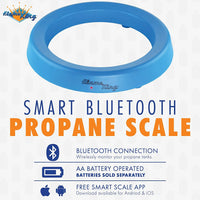 Balance intelligente pour réservoir de propane Flame King - Surveillez les niveaux de gaz avec Bluetooth et application mobile