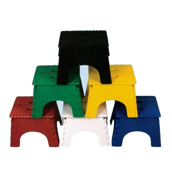 Escabeau pliable "E-Z FOLDZ" - Couleur assortie