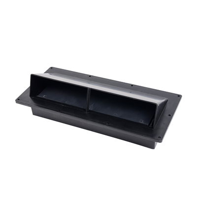 Outdoor stove hood outlet for RV