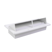 Couvercle de ventilation d'échappement noir/blanc RV PRO 9006RHV-B pour hotte de cuisine VR - Pièce de remplacement