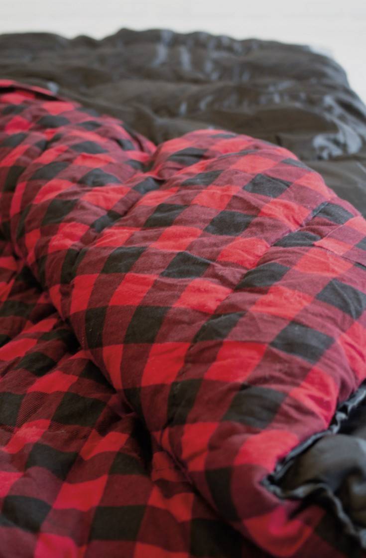 Sac de best sale couchage plaid