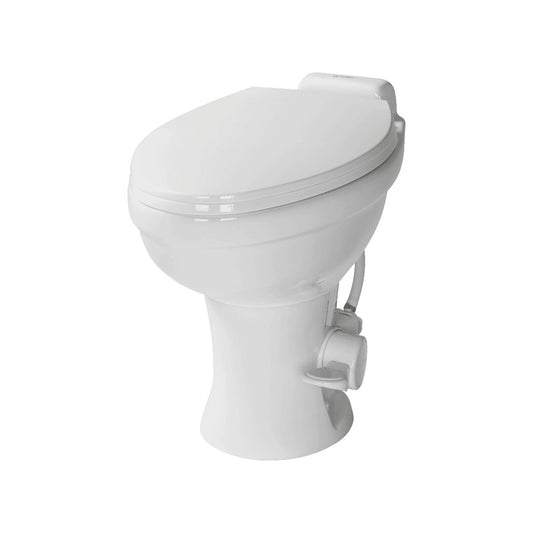 Lippert Flow Max™ RV Toilet - Elongated Bowl