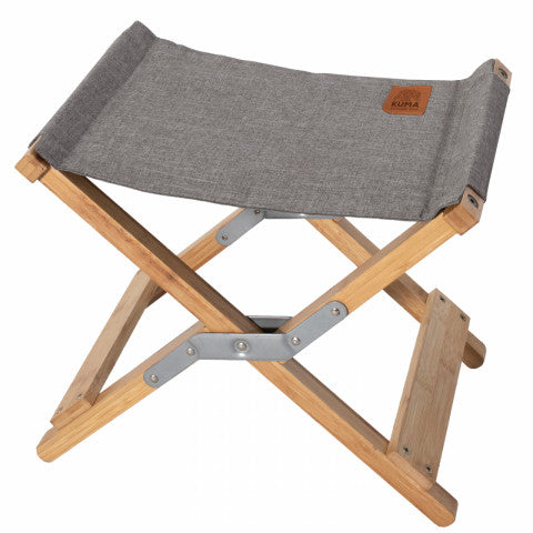 Tabouret Pliable en Bambou Yoho Kuma - Léger, Résistant et Compact avec Siège à 13”