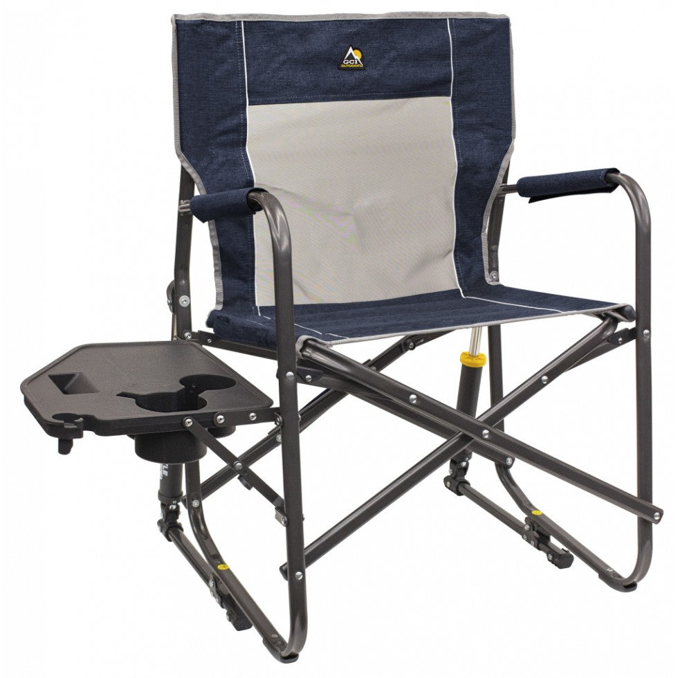Chaise grise avec tablette GCI Freestyle Rocker™