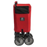 Chariot pliable Bear Buggy Wagon Kuma - Noir/Rouge