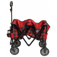 Chariot pliable Bear Buggy Wagon Kuma - Noir/Rouge