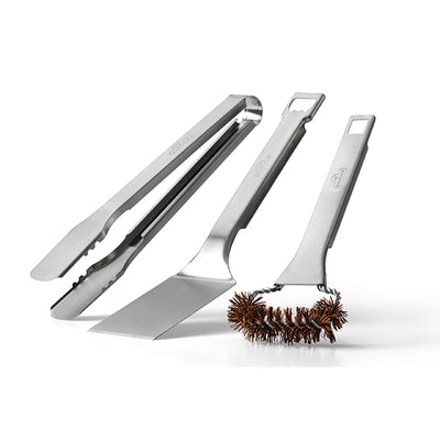 Ensemble de 3 Ustensiles en Acier Inox. Travel Q