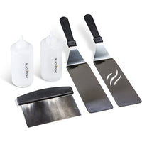 Accessoires BLACKSTONE pour Plaque de Cuisson - Kit d'Outils Professionnels pour Cuisine et Nettoyage