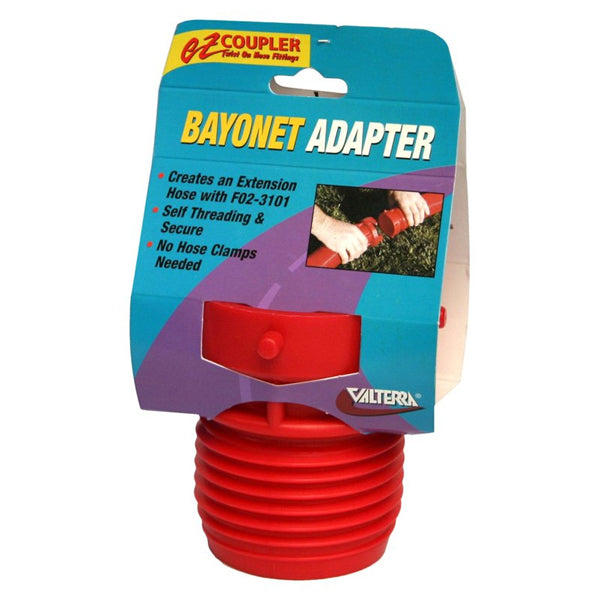 Adaptateur Baïonnette Valterra - Connecteur pour deux tuyaux de drainage, durable, marin