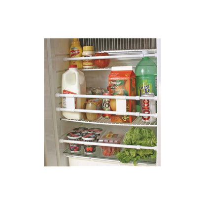 Paquet de 3 barres pour réfrigérateur blanc