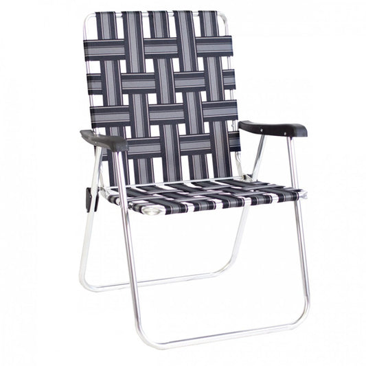 Folding chair Kuma "Vintage" - Black / Gray