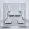 GUTTERS EXTENSIONS (4 PKT)-WHITE