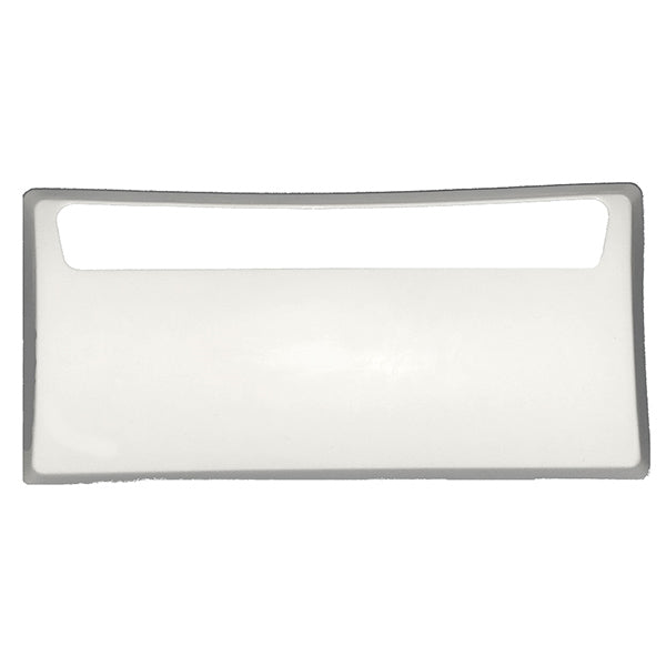 White hood exhaust cover