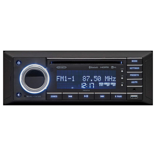 JENSEN JWM70A SLIMLINE AM/FM/MP3/USB/AUX/BT