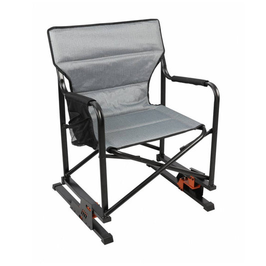 Kuma rocking chair - Gray / Orange