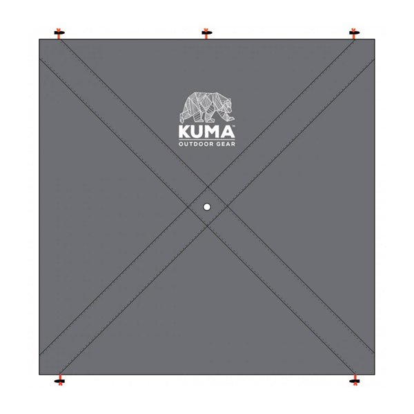 Bear Den Kuma Outdoor Wall Screens – Wind and Rain Protection