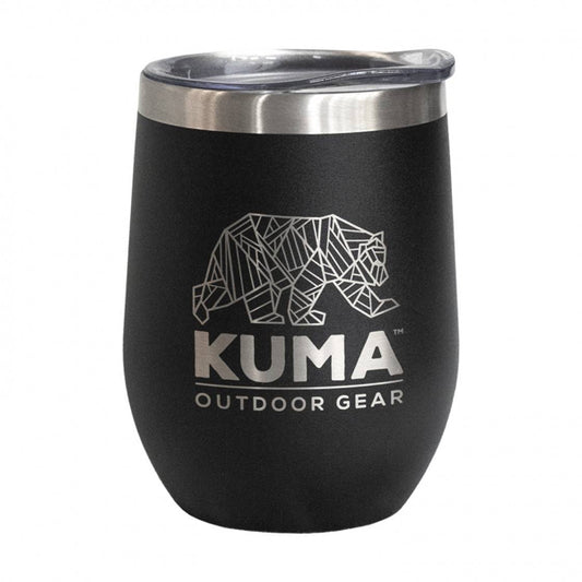 Black wine glass - Kuma