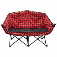Chaise Double Chauffante Double Kuma Bear Buddy – Sièges Indépendants, Batteries Incluses, Confort Extérieur
