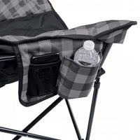 Lazy Bear Kuma Chair - Ultimate Comfort, Padded, Drink Holder & Phone Pocket