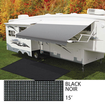 RV Mat 15' Black - RV32815BL