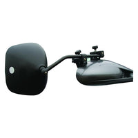 Miroirs de remorquage Grand Aero 3 Milenco – Ensemble de 2, fixation universelle, design aérodynamique