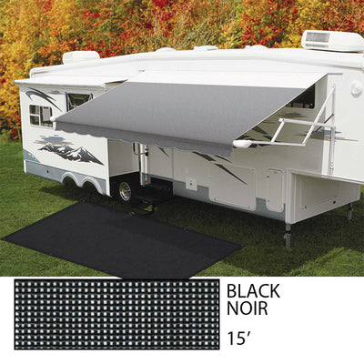 RV Mat 15' Black - 32815BLA