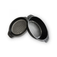 Cocotte av. couvert reversible - Fonderie Waterloo