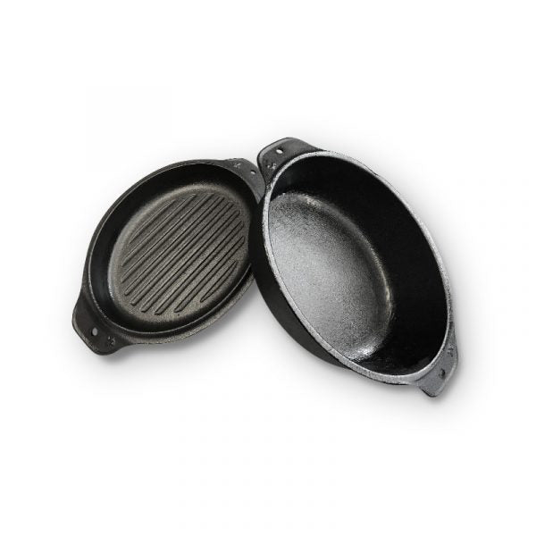 Cocotte av. couvert reversible - Fonderie Waterloo