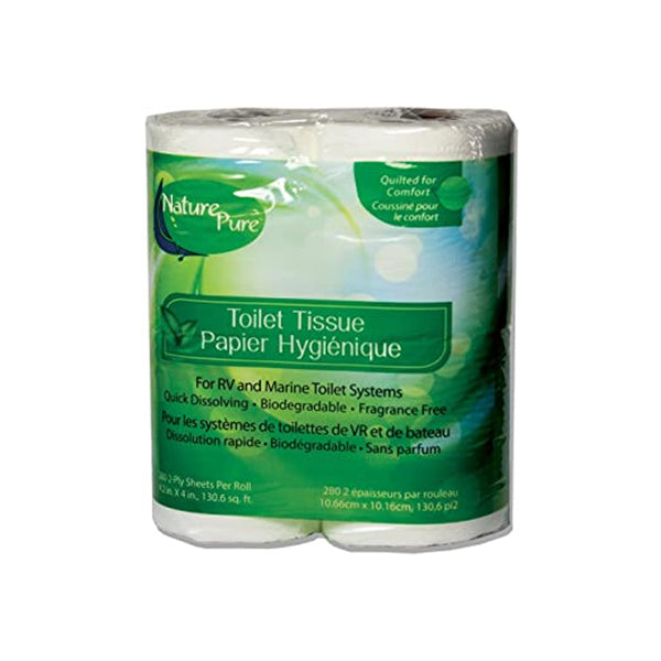 Set of 4 rolls of toilet paper CP Products