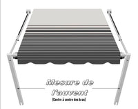 Toile de rechange universelle en vinyle résistant pour auvent - Solera