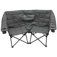 Chaise Kozy Bear Double Kuma avec Refroidisseur Central - Confort, Porte-Boissons et Poches Zippées