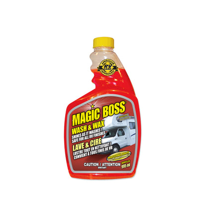 Wash & Wax 995ml – 2-in-1 Cleaner & Wax for Vehicles