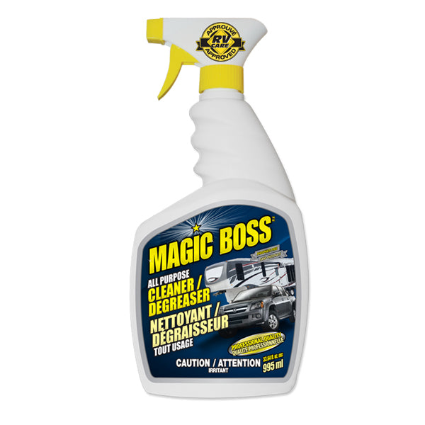 Nettoyant Dégraissant Tout Usage MAGIC-BOSS™ 995 ml – Efficace Intérieur/Extérieur