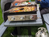 Portable Cooking Plate (Plancha) Martin MGP-22/MGP-23/MGP-24