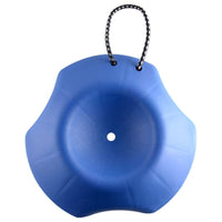 Trailer Hitch Wheel Chock - Prevents sinking in soft ground - Blue