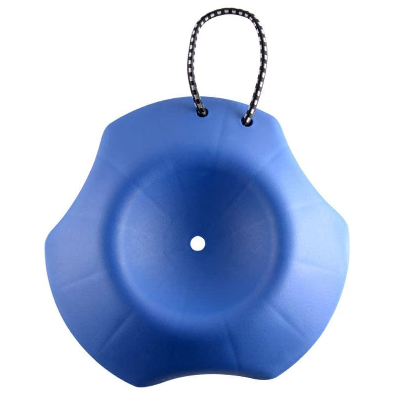 Trailer Hitch Wheel Chock - Prevents sinking in soft ground - Blue