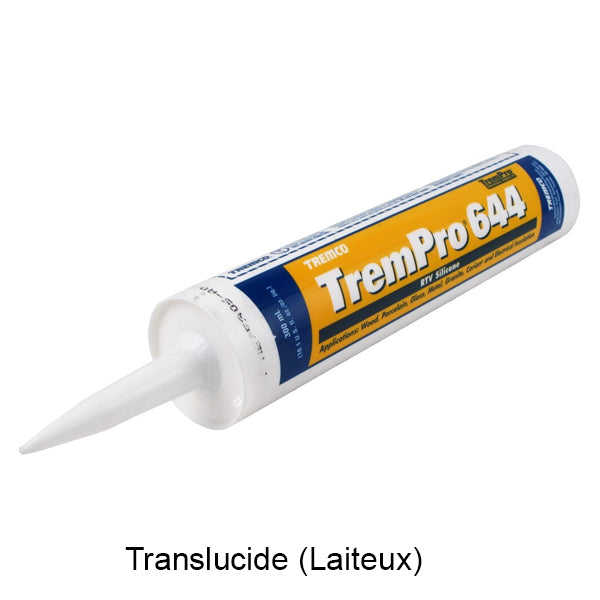 Silicone TremPro 644 - Translucide (Laiteux)