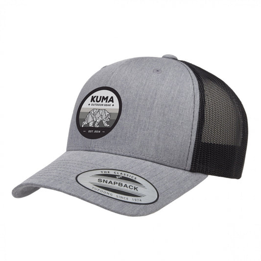 Gray and black Kuma cap | Single size