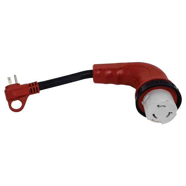 30A male to 30A female 90 degree adapter